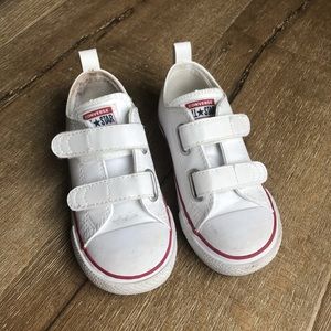 White Converse shoes